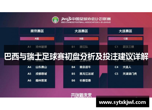 巴西与瑞士足球赛初盘分析及投注建议详解
